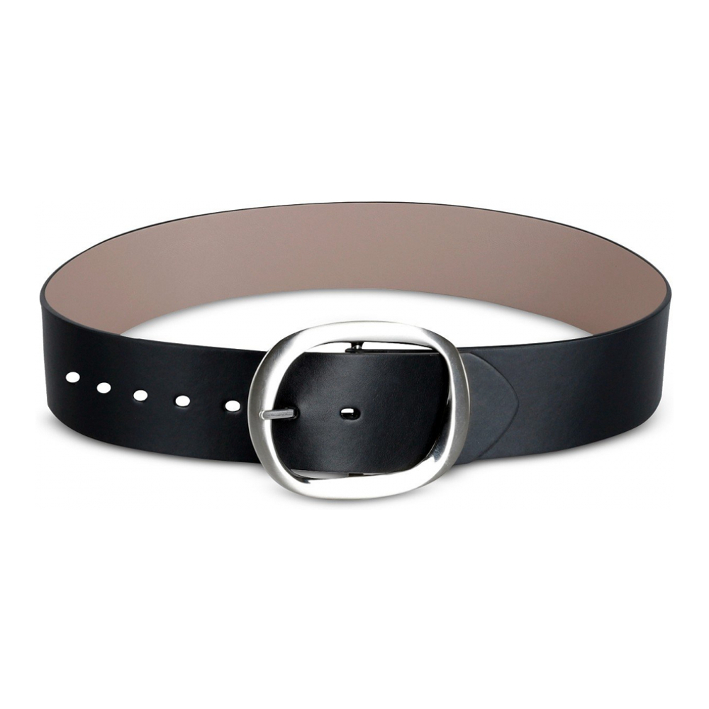 Women's 'Reversible Oversized Statement Buckle' Belt