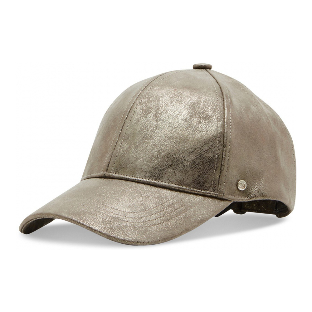 Women's 'Stone Distressed Metallic' Baseball Cap