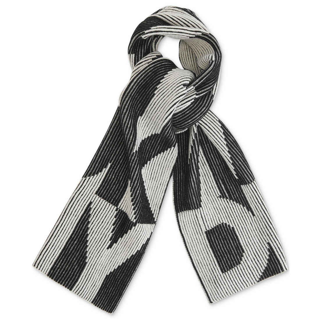 Women's 'Ribbed Intarsia Loop' Scarf