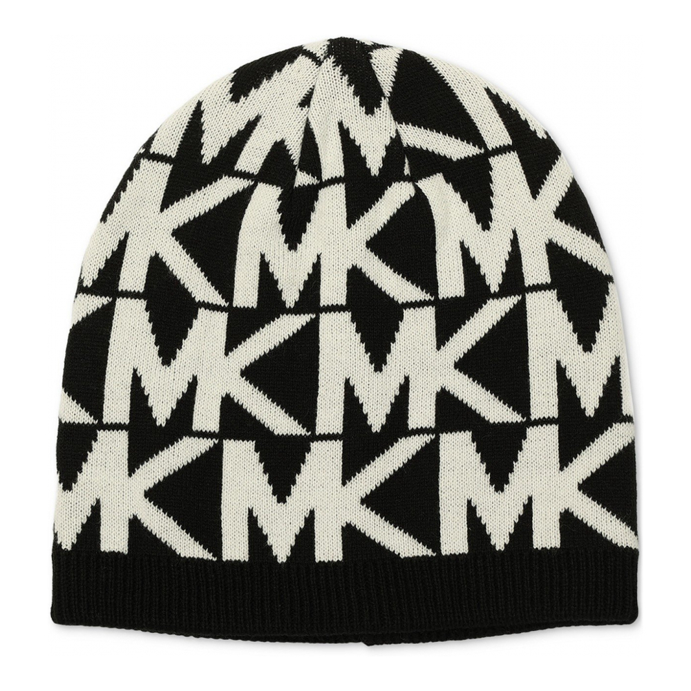 Bonnet 'MICHAEL Major MK Repeating Logo Knit' pour Femmes