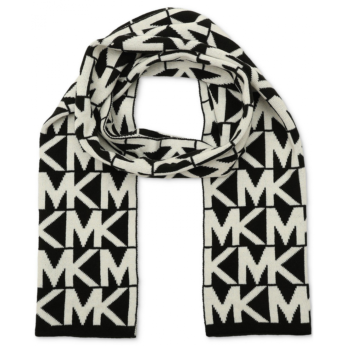 Women's 'MICHAEL Major MK Repeating Logo Knit' Scarf