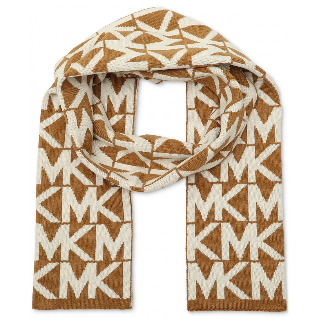 Women's 'MICHAEL Major MK Repeating Logo Knit' Scarf