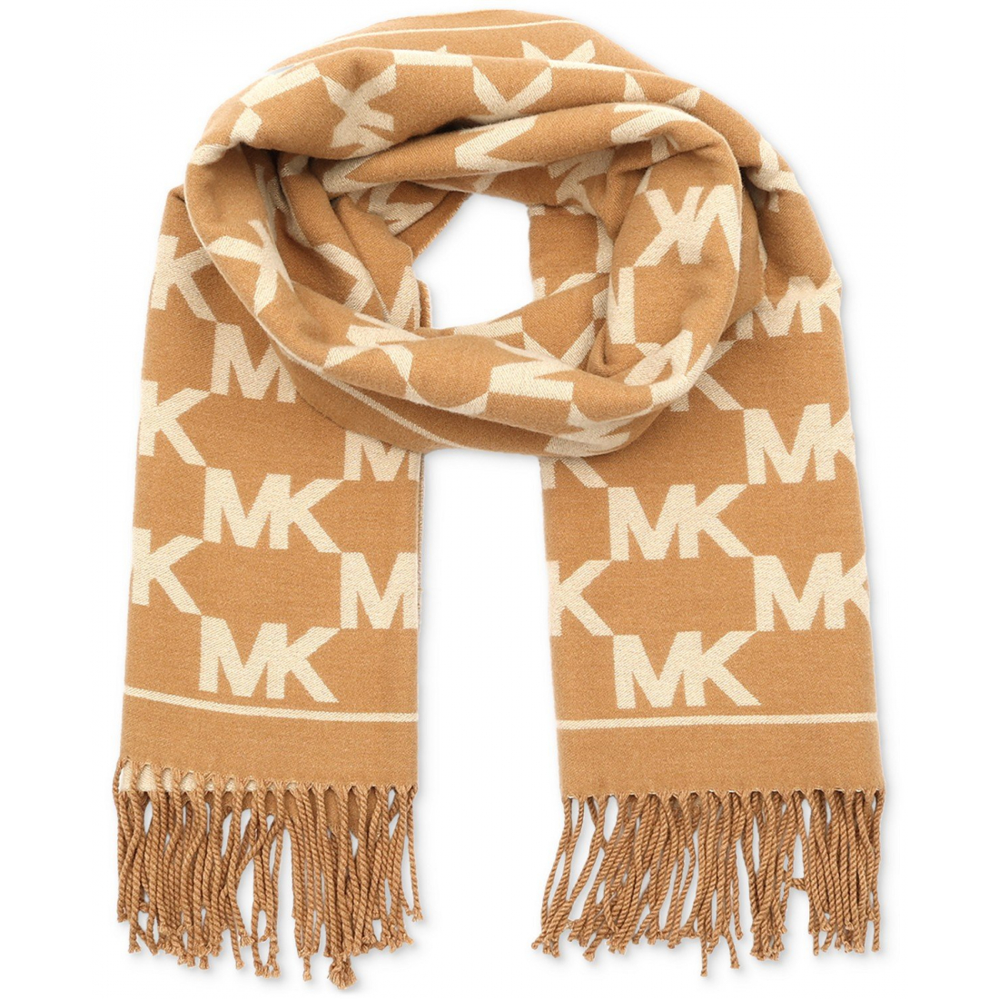 Women's 'Metallic Logo Wrap' Scarf