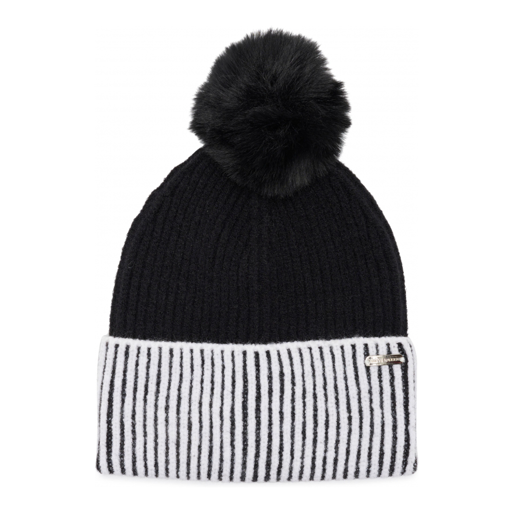 Bonnet 'Doubletime Colorblock Pom Pom' pour Femmes