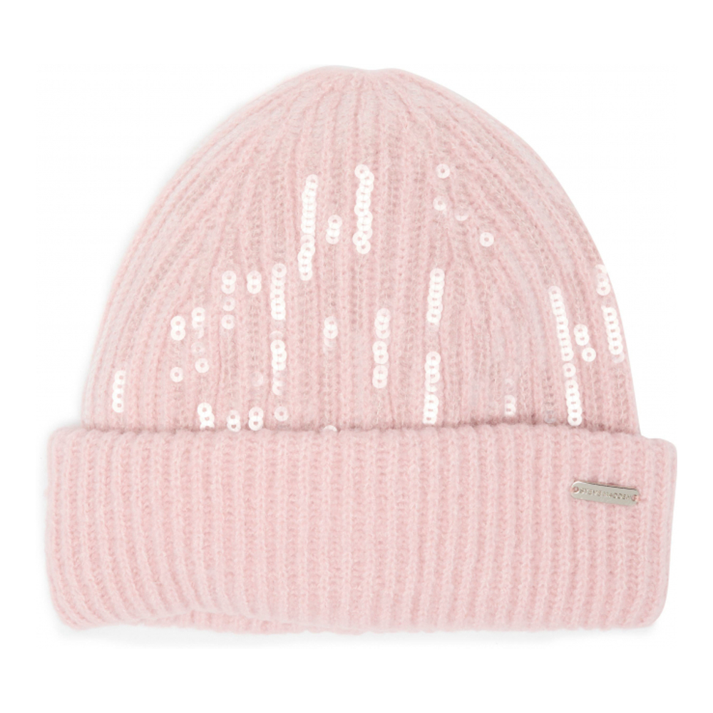 Women's 'Sequin Knit' Beanie