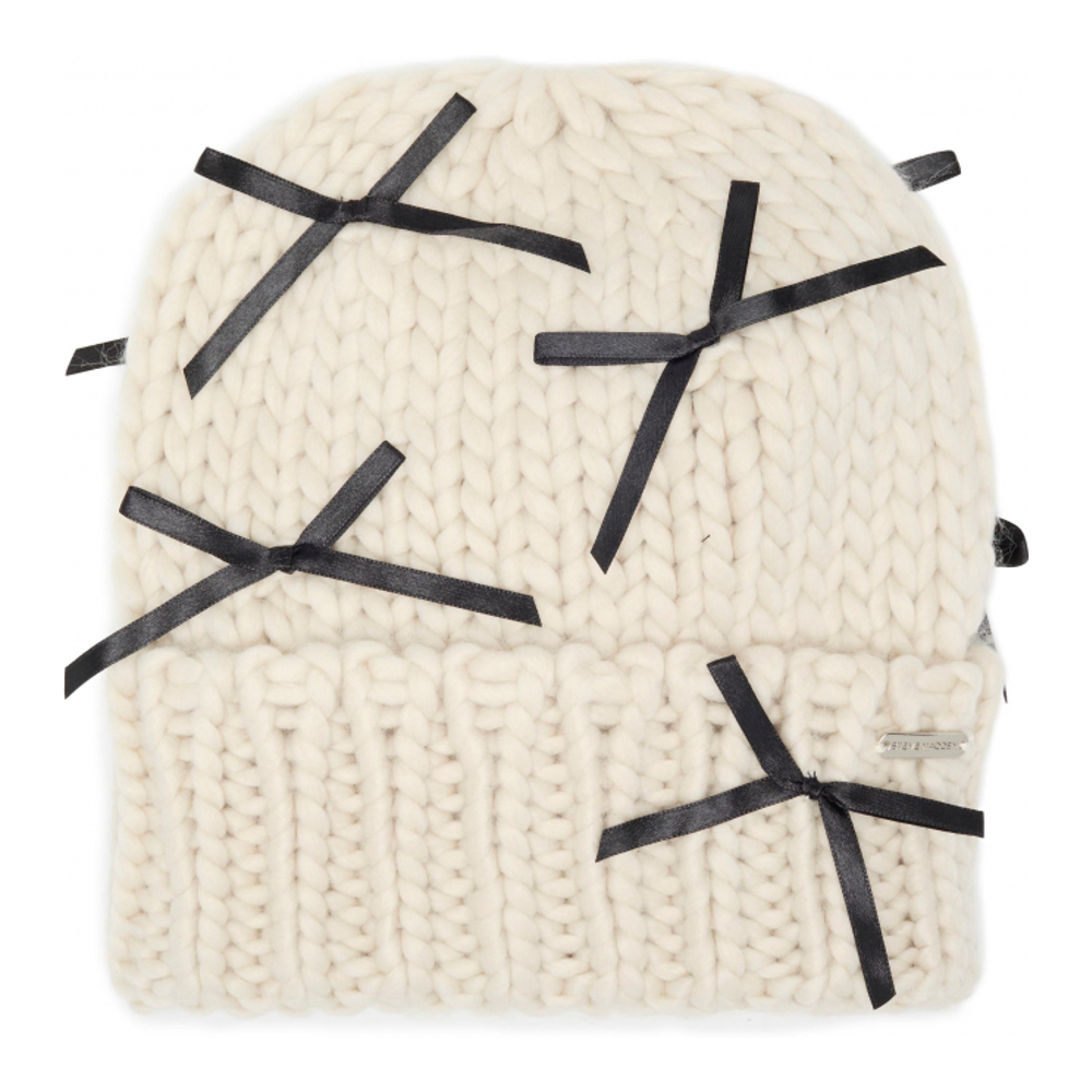 Women's 'Bowed Out Chunky Knit' Beanie