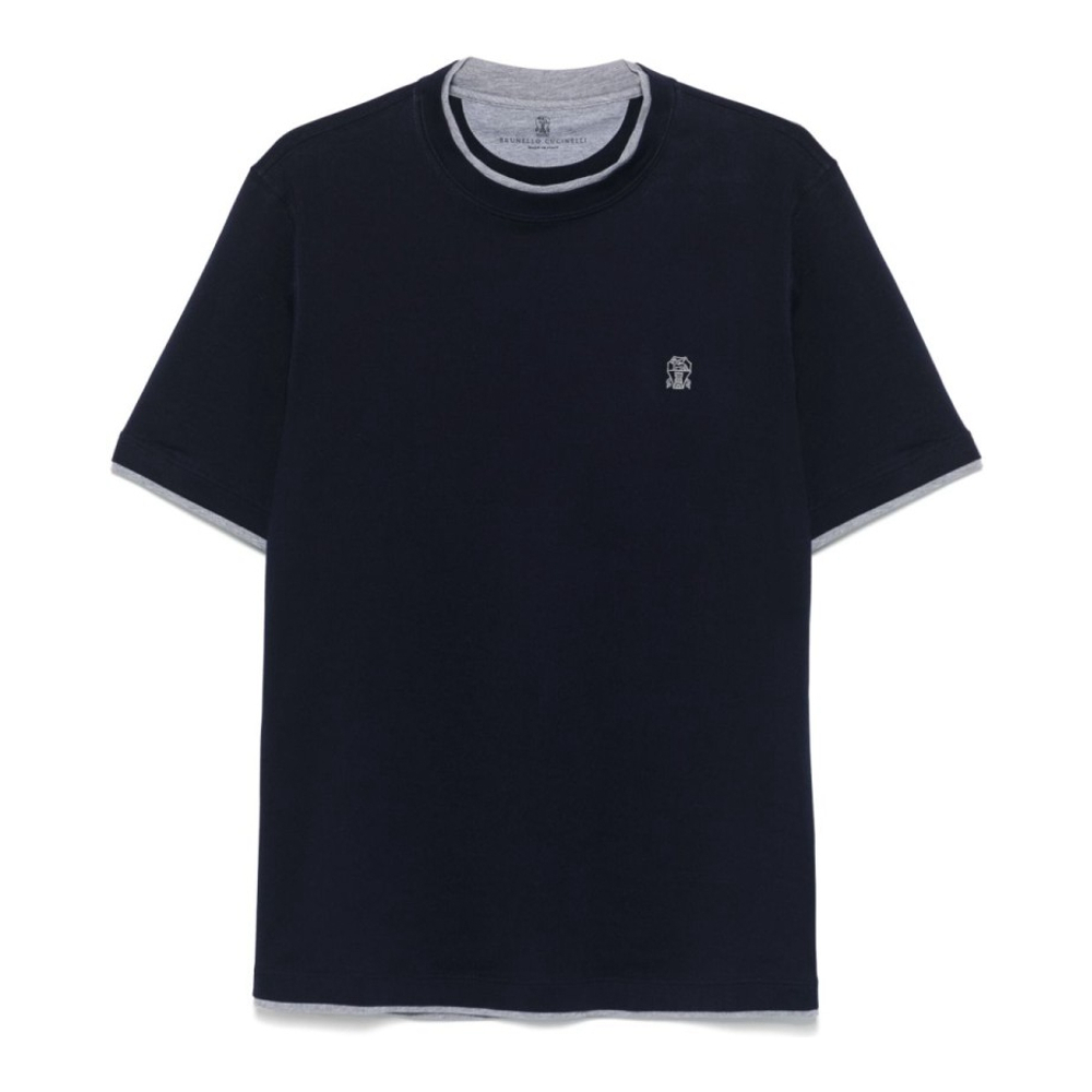 Men's 'Layered-Effect' T-Shirt