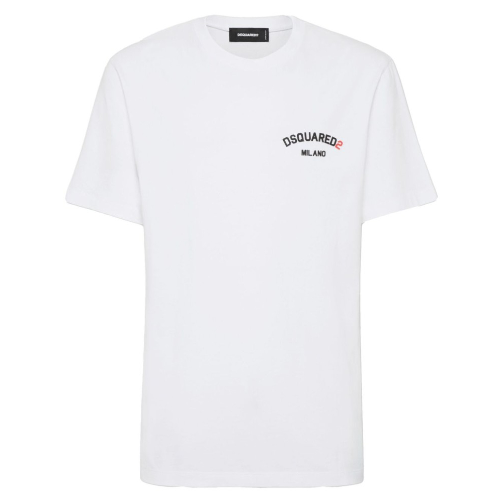 Men's 'Embroidered-Logo' T-Shirt