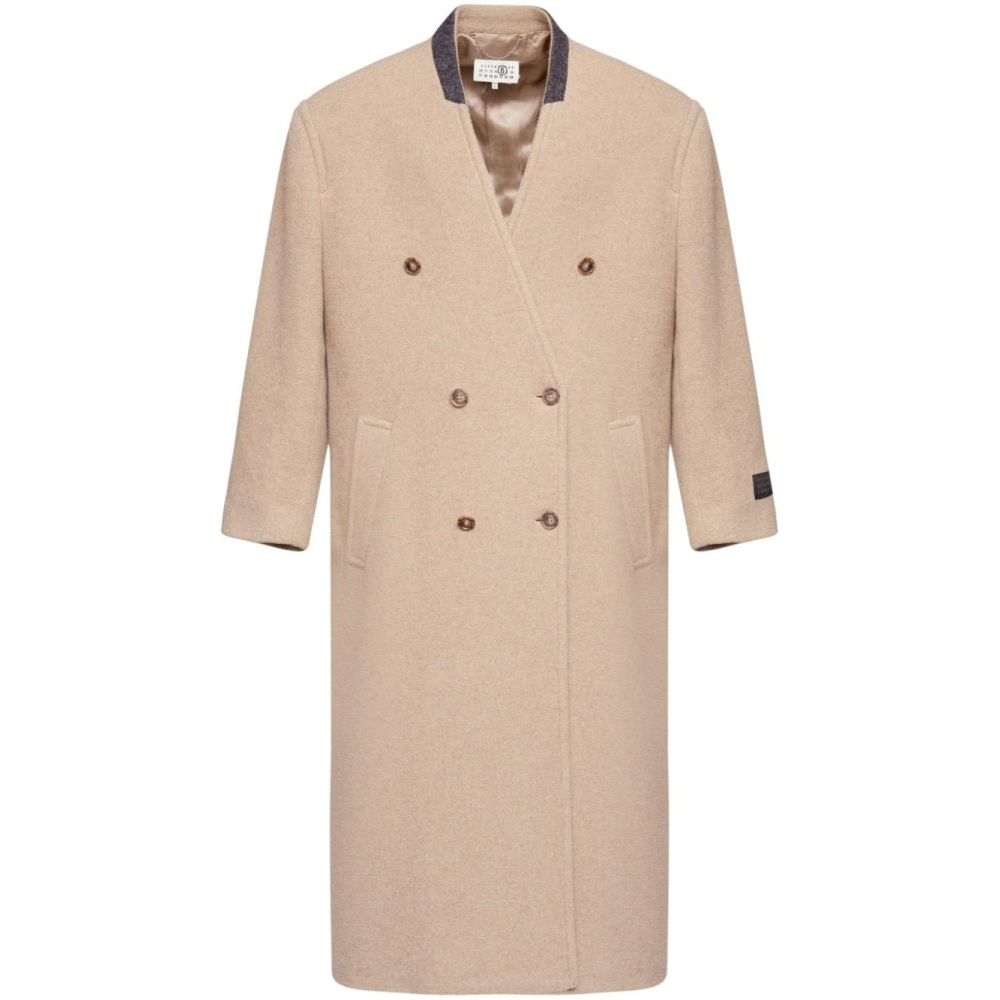 Men's 'Numbers-Appliqué' Coat