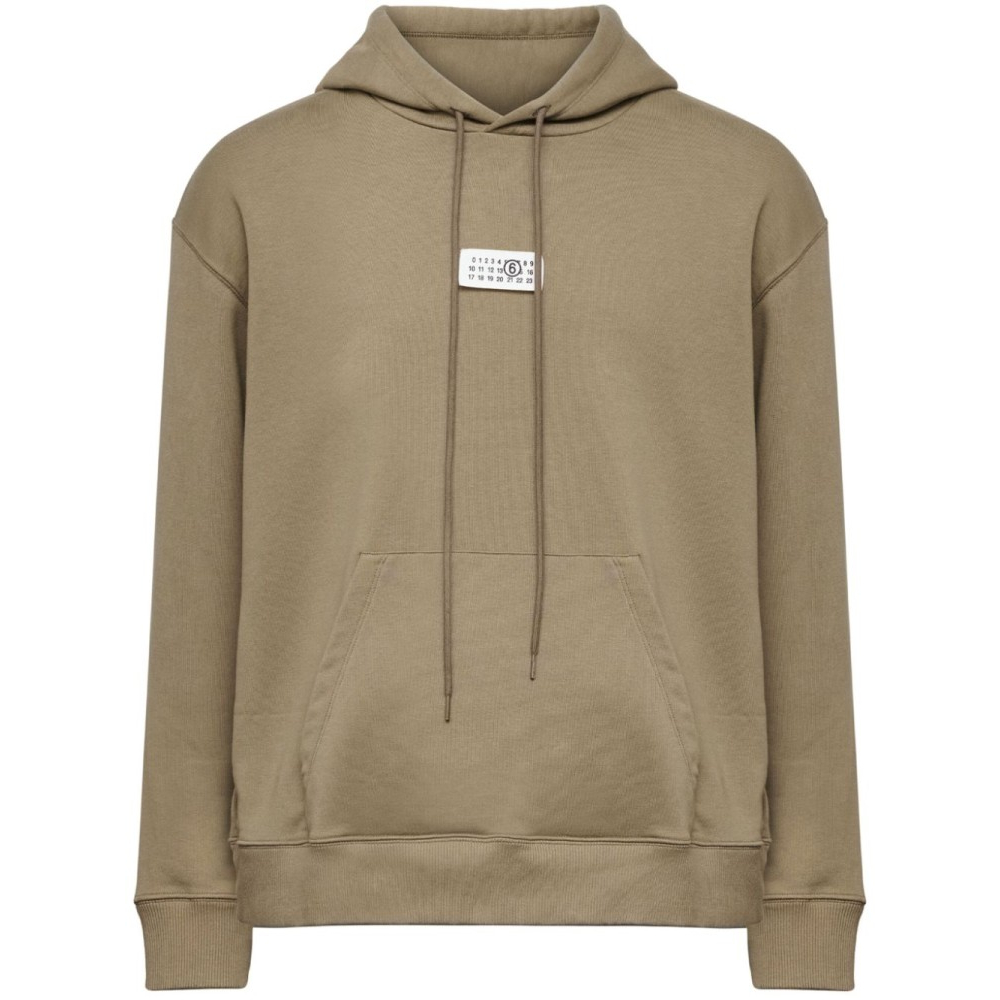 Men's 'Numbers-Appliqué Drawstring' Hoodie