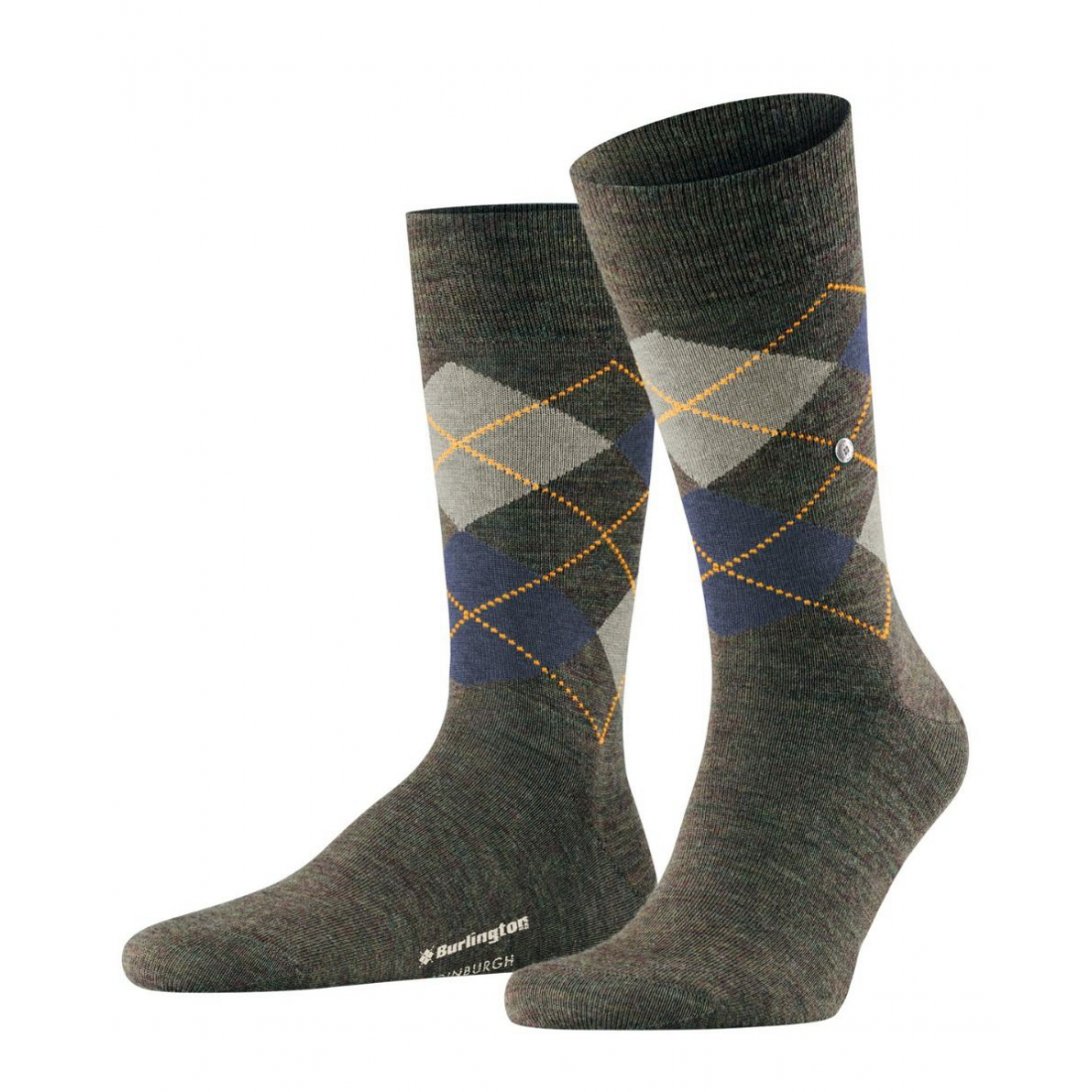 Chausettes 'Melange Edinburgh Wool' pour Hommes