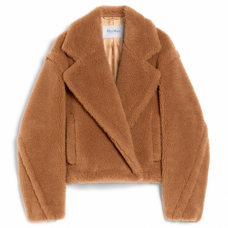 Women's 'Cropped Icon' Teddy Coat