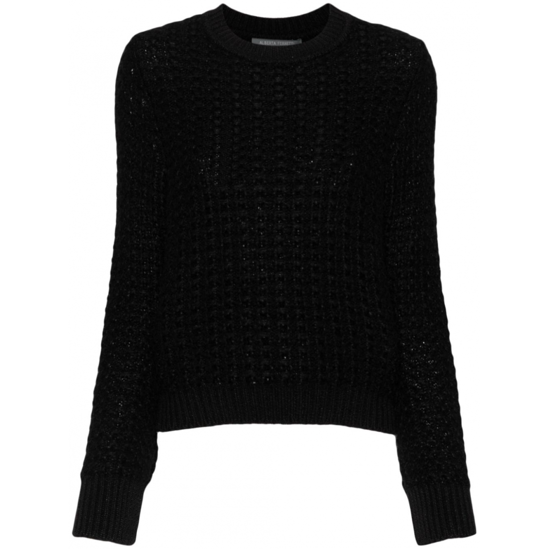 'Waffle-Knit' Pullover für Damen