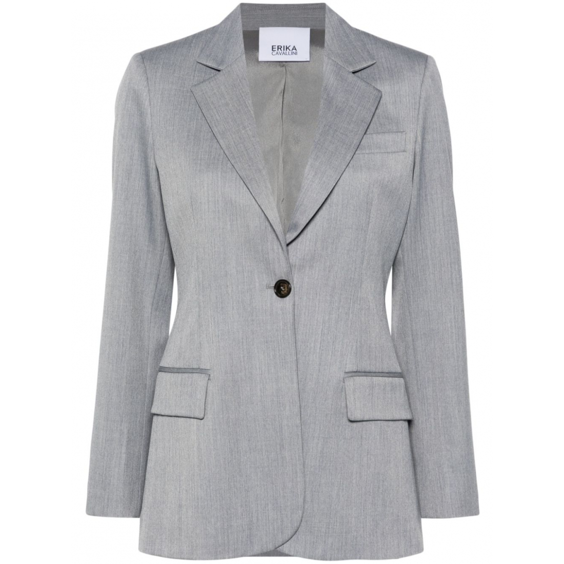 'Twill-Weave' Klassischer Blazer für Damen