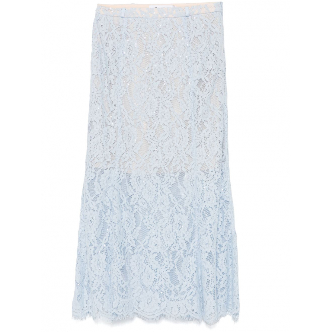 Women's 'Lace Flared' Midi Skirt