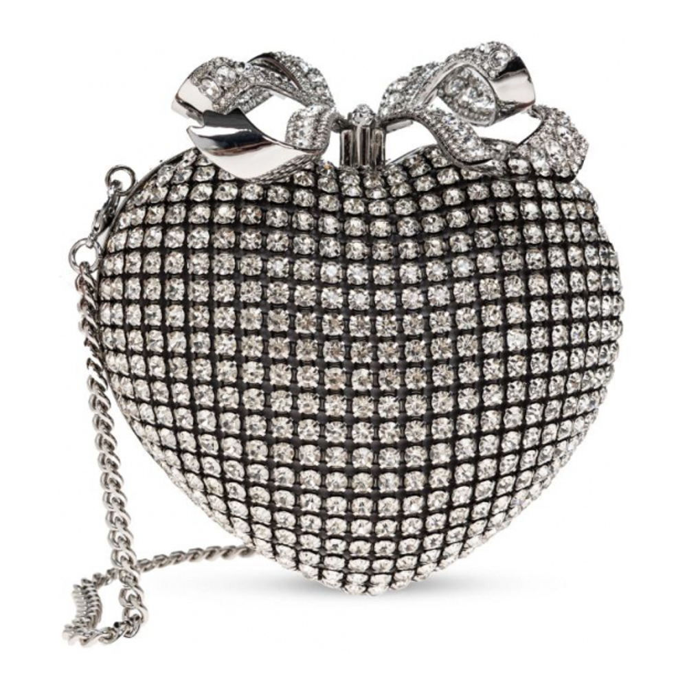 Women's 'Crystal Heart' Clutch