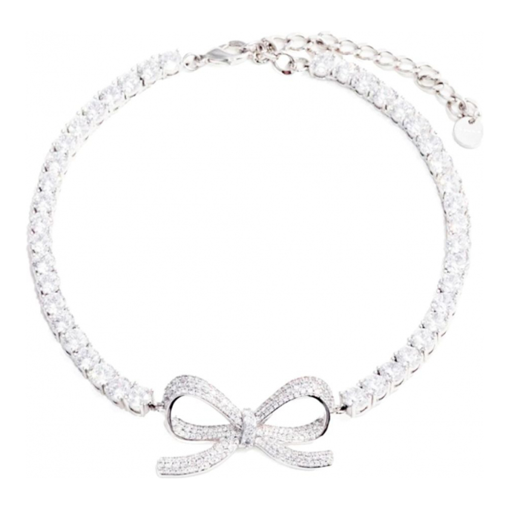 Women's 'Diamante Bow Tennis' Choker