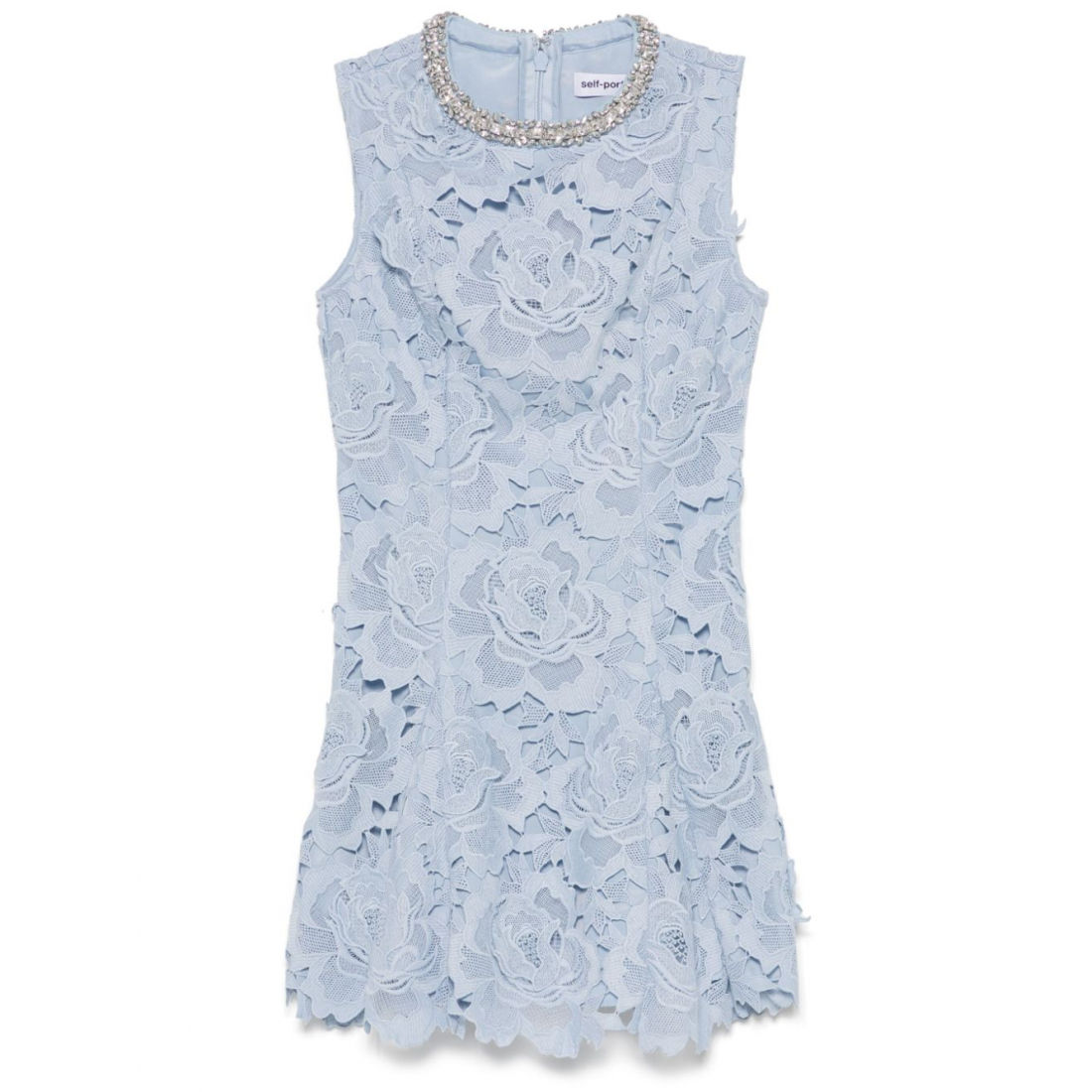 Women's 'Floral-Lace' Mini Dress