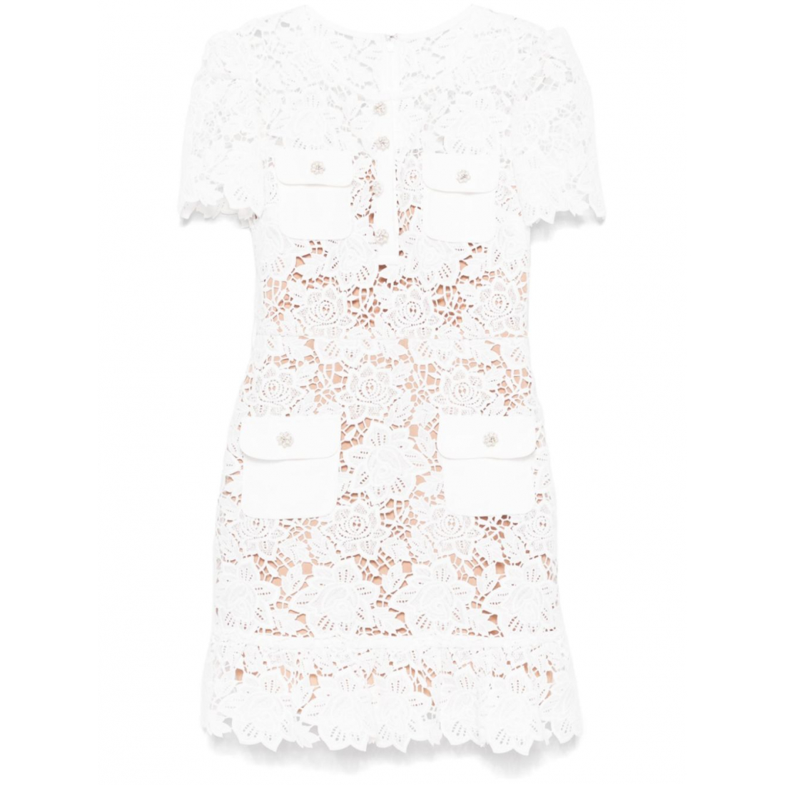 Women's 'Floral-Lace' Mini Dress