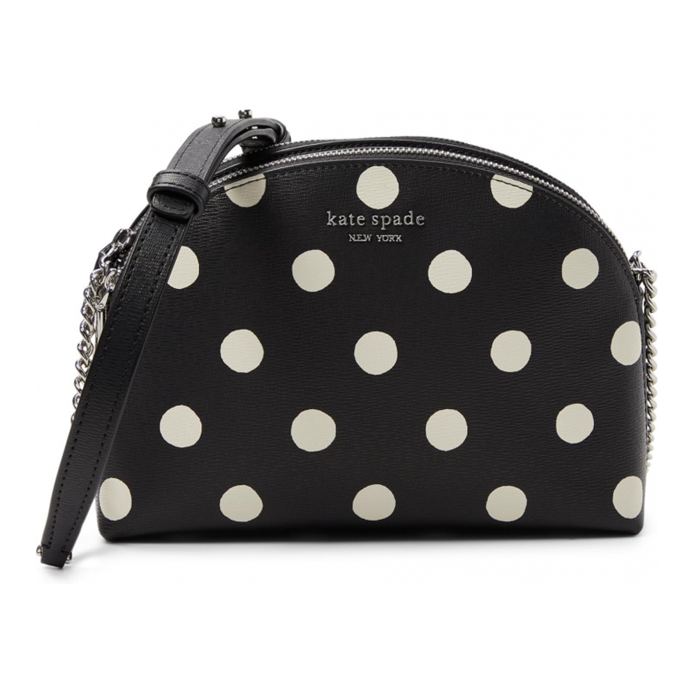 Sac à bandoulière 'Morgan Sunshine Dot Printed PVC Double Zip Dome' pour Femmes