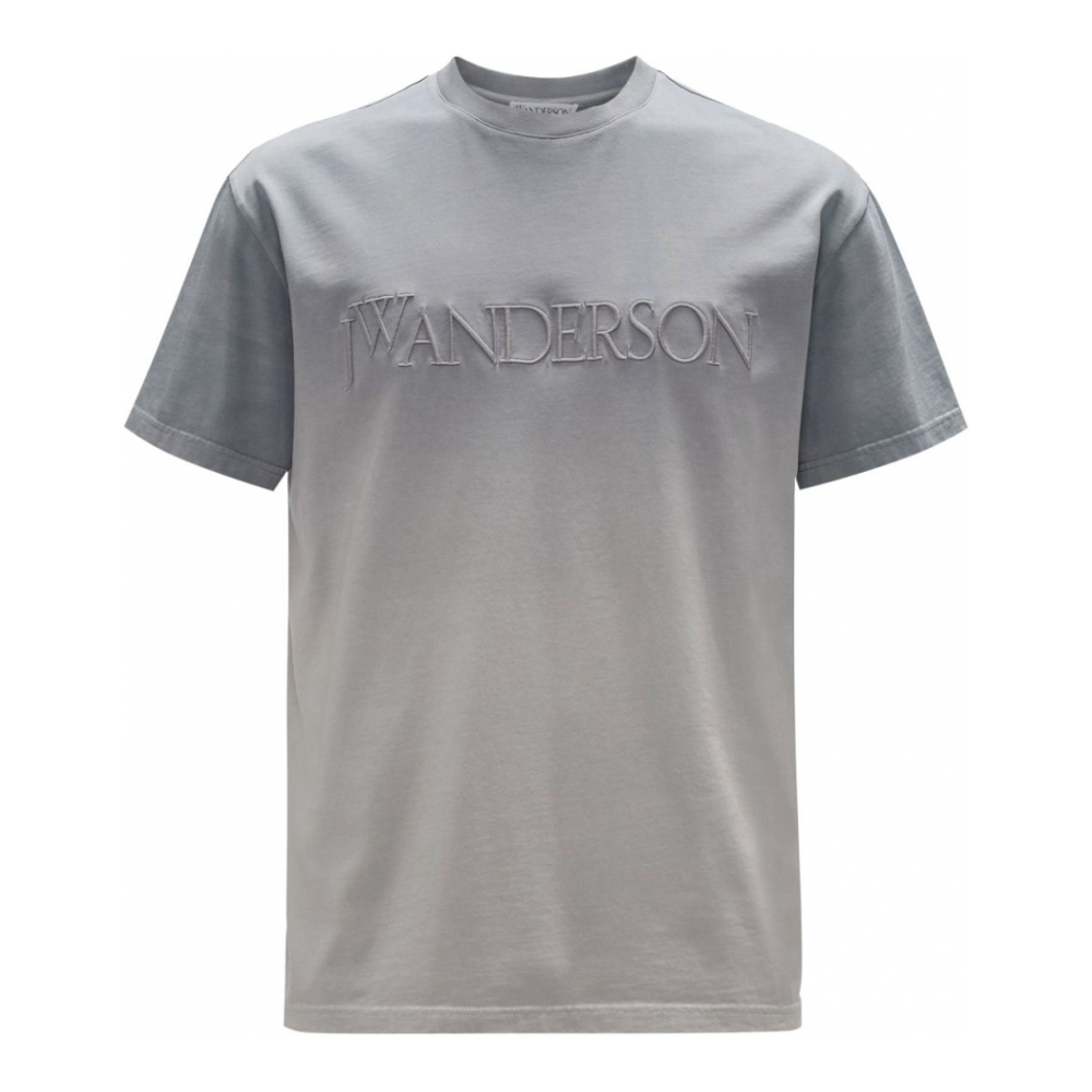 'Embroidered-Logo' T-Shirt für Herren