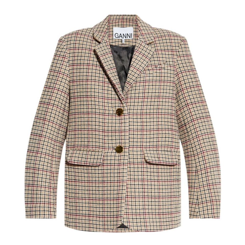 'Checked' Klassischer Blazer für Damen