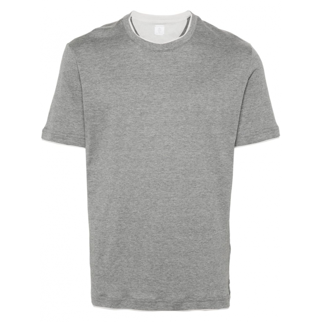 'Mélange-Effect' T-Shirt für Herren