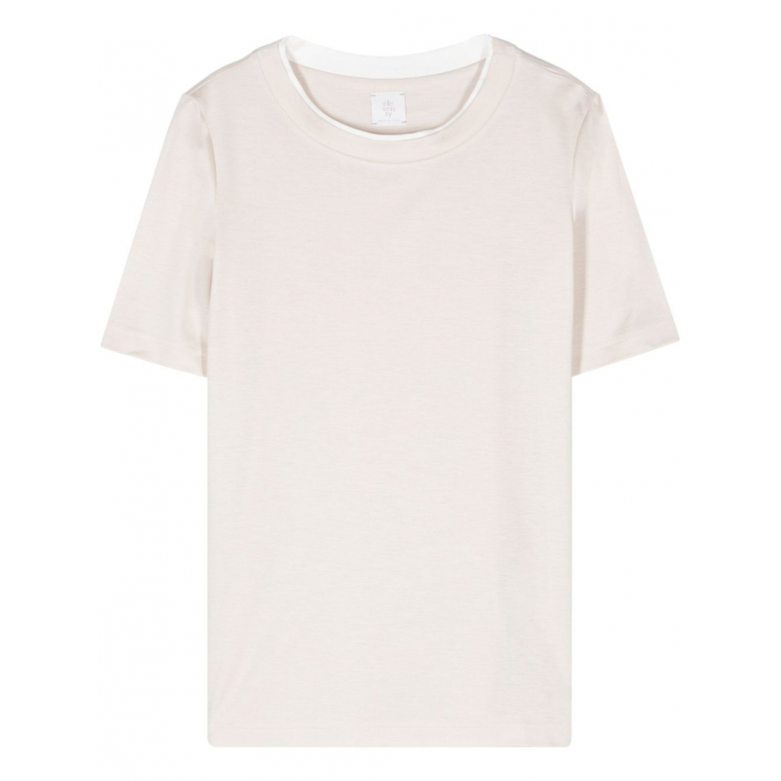 'Layered-Detail' T-Shirt für Damen