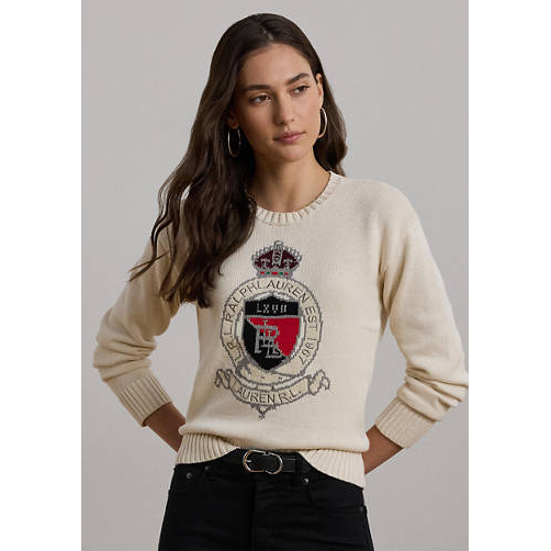 Women's 'Intarsia Knit Crest' Sweater