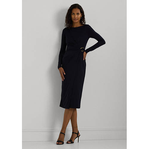 Women's 'Jersey Long Sleeve' Cocktail Dress