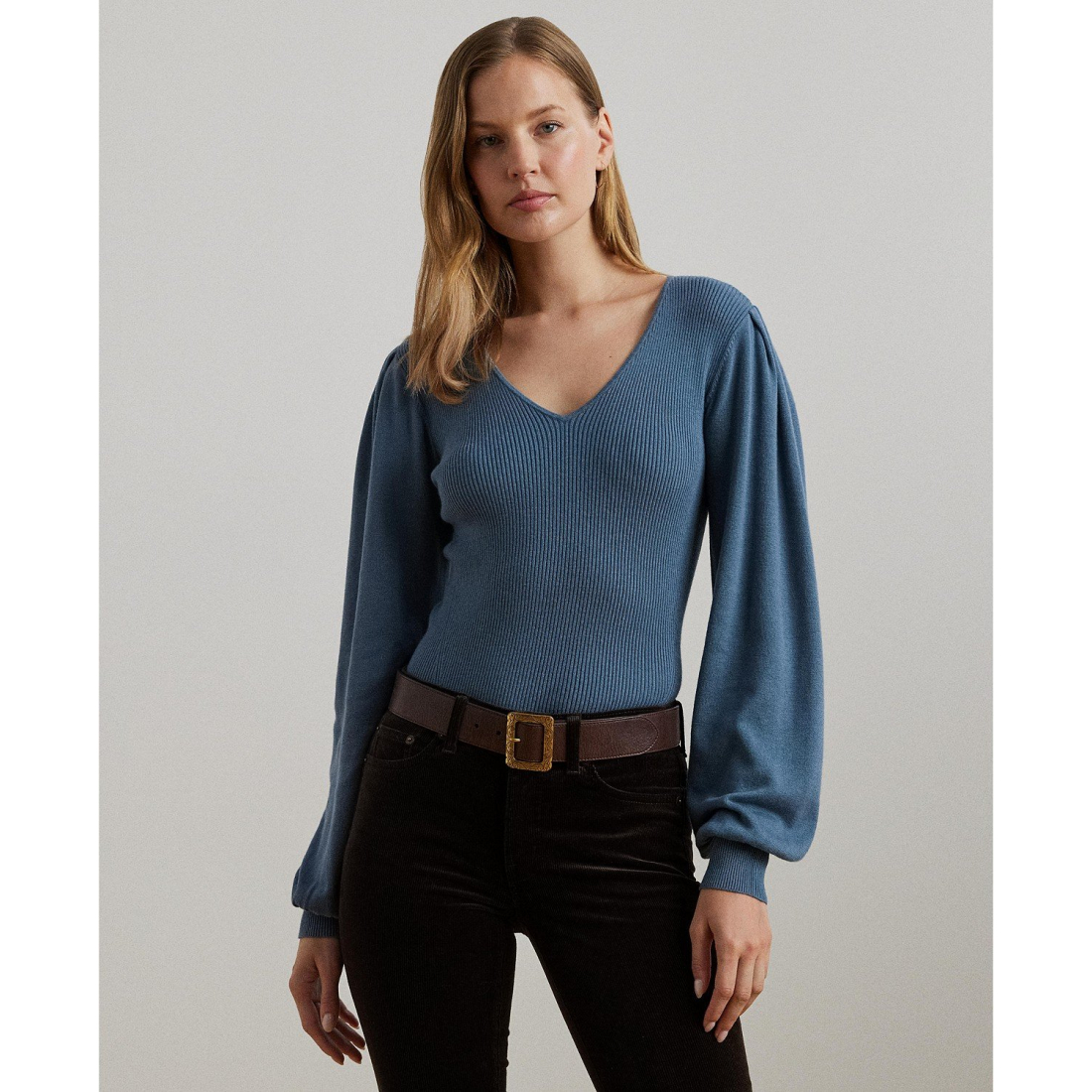 'Blouson-Sleeve' Pullover für Damen