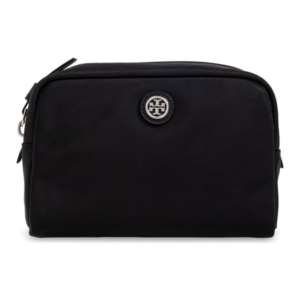 Women's 'Logo-Plaque' Toiletry Bag