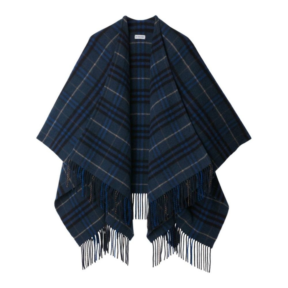 Women's 'Checked' Cape