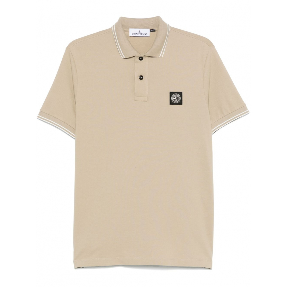 Men's 'Compass-Motif' Polo Shirt