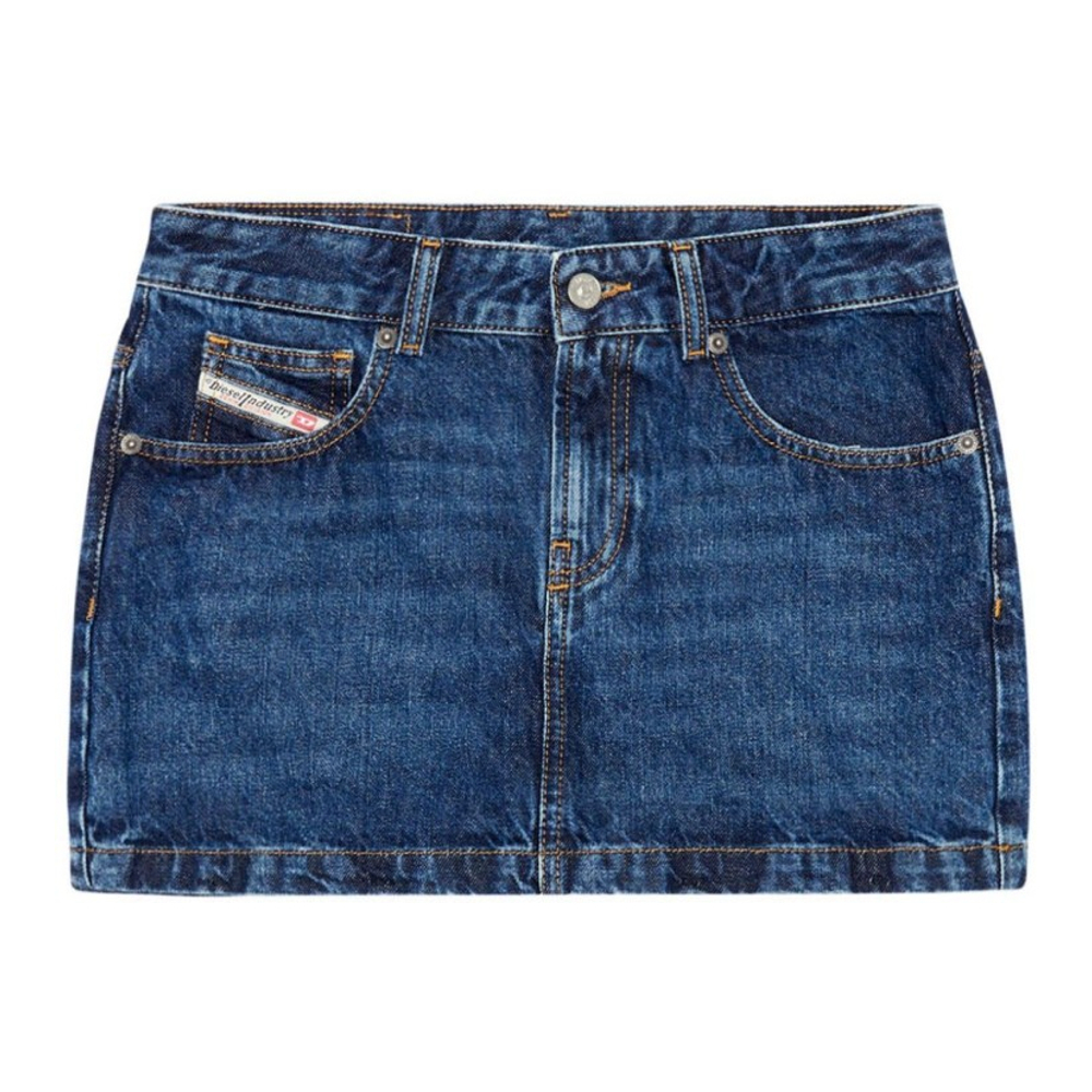 'De-Ron Mini' Denim-Rock für Damen