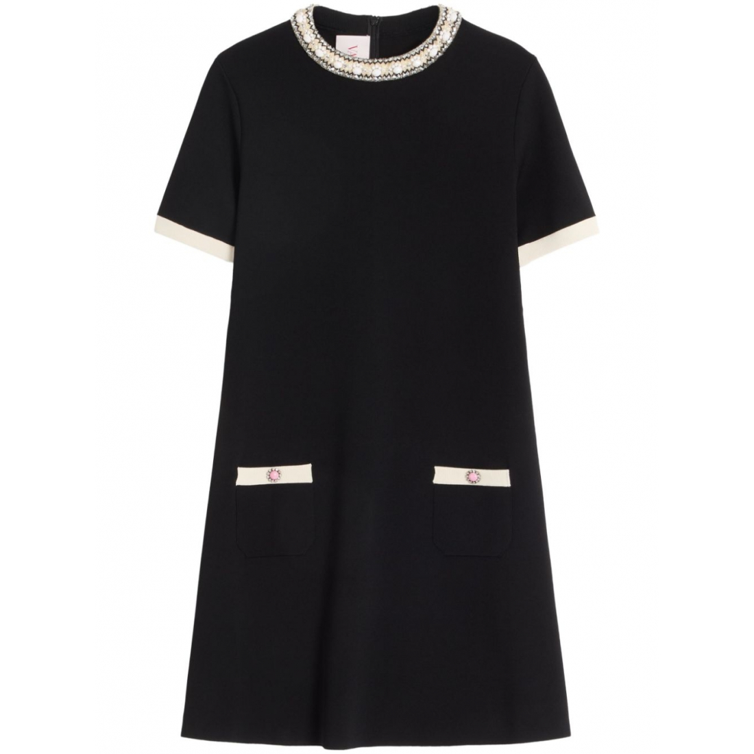 'Embroidered' Mini Kleid für Damen