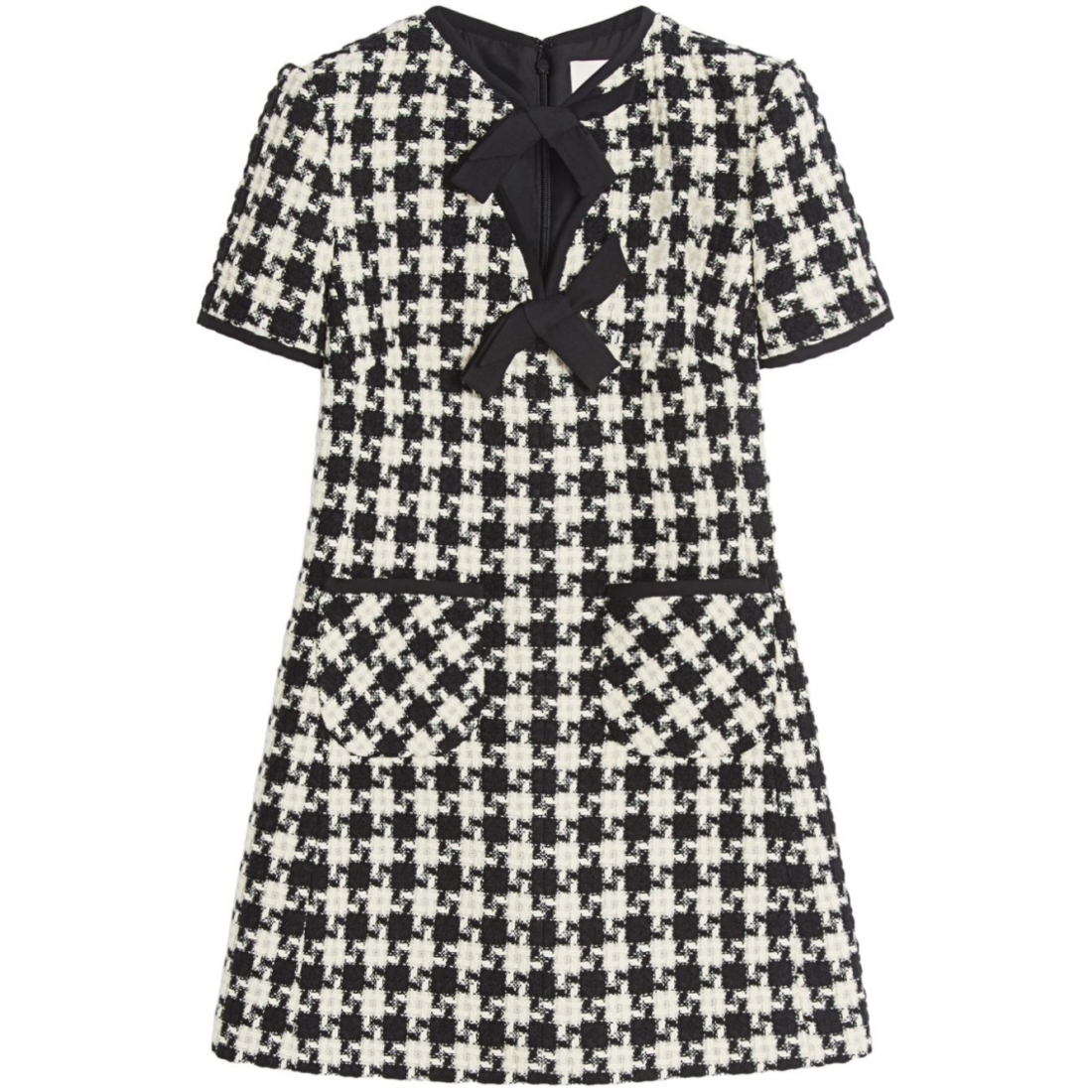 'Geometric-Pattern' Mini Kleid für Damen