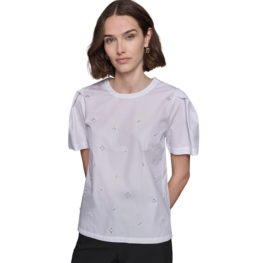 'Embellished' Bluse für Damen