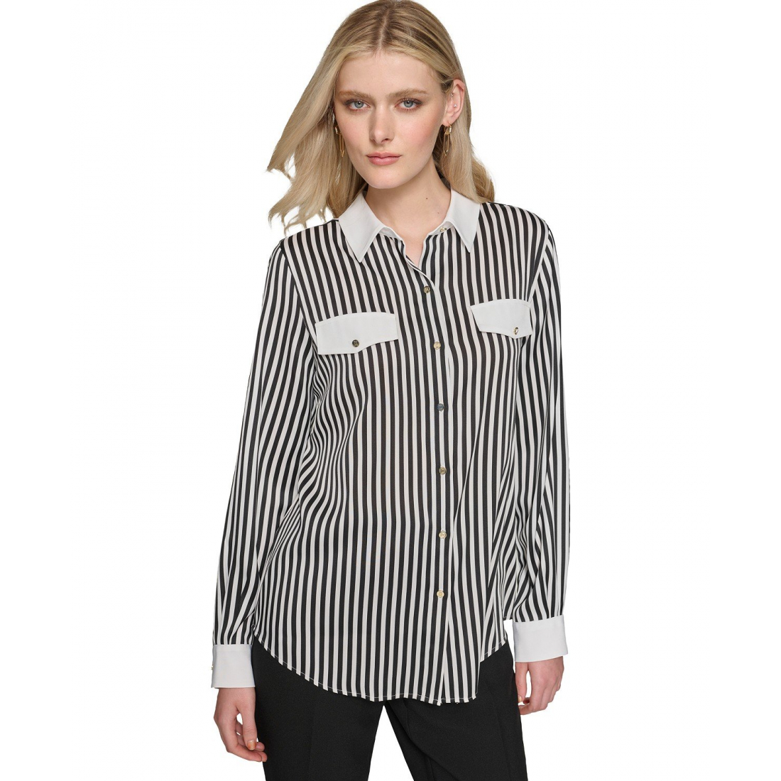 'Striped' Bluse für Damen