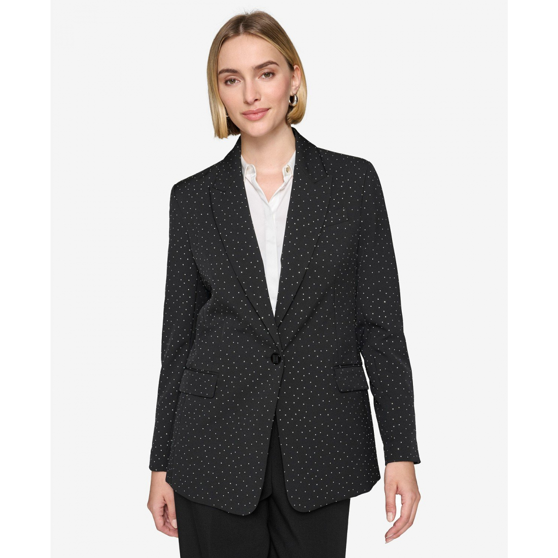 'Embellished' Klassischer Blazer für Damen