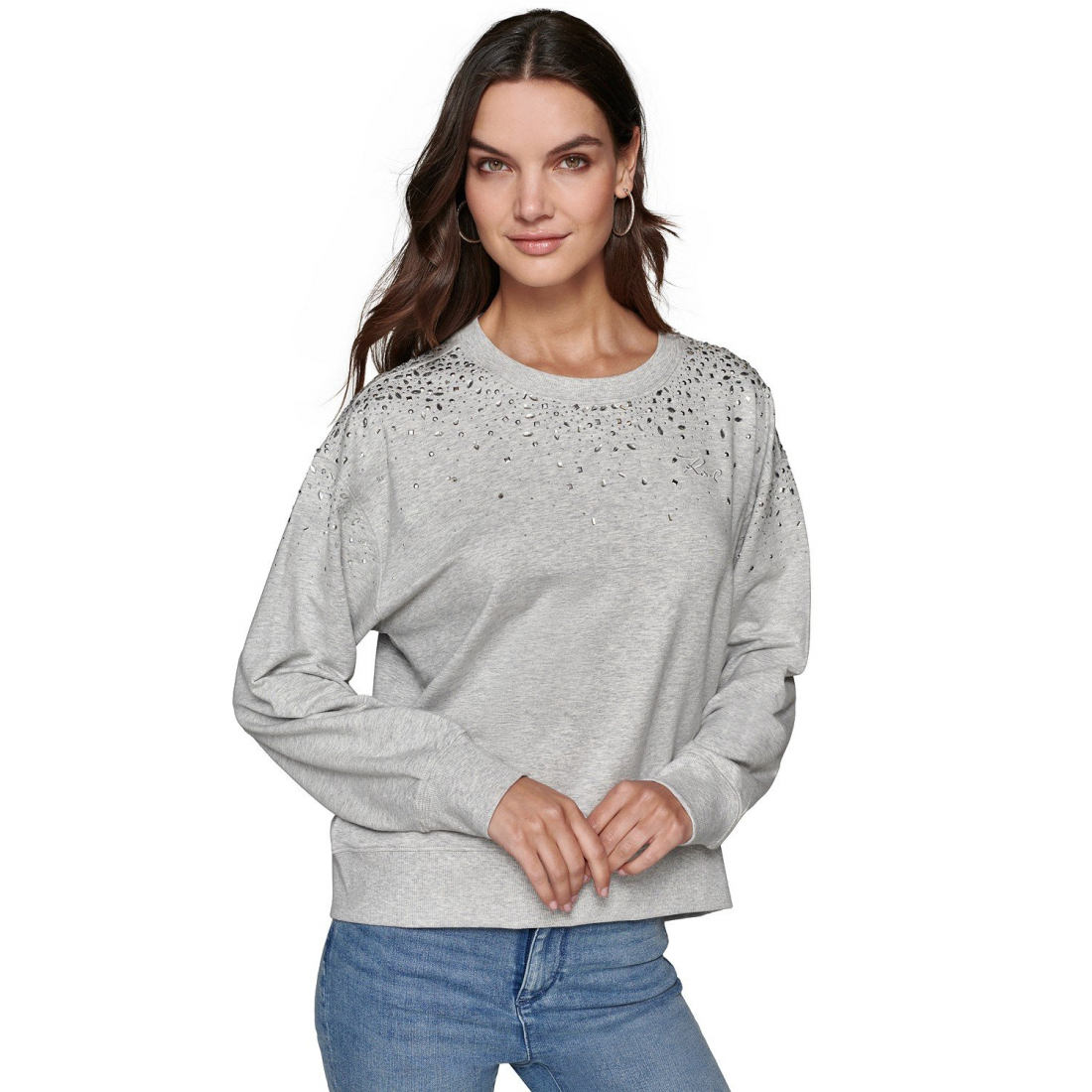 'Embellished' Sweatshirt für Damen