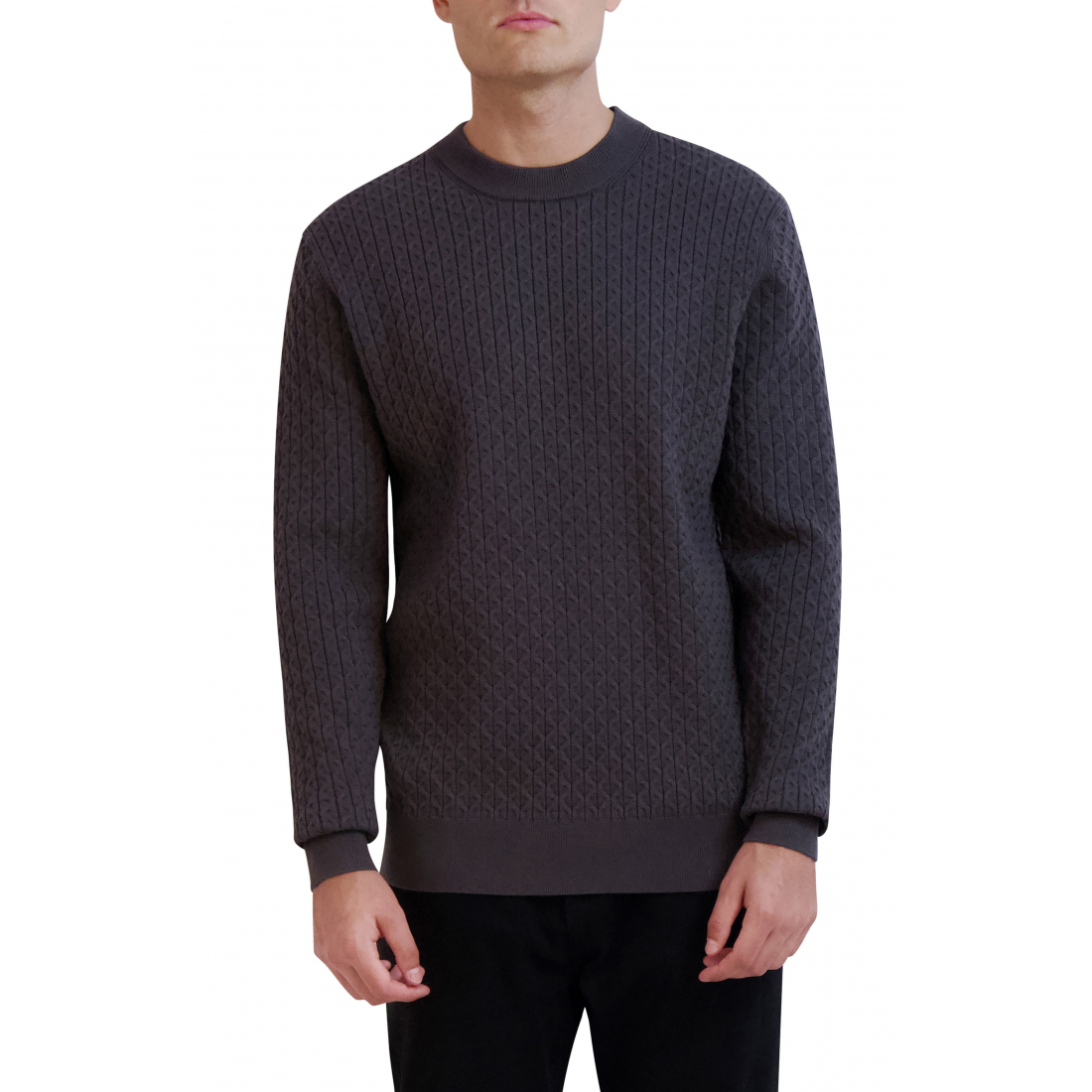 'Texture' Pullover für Herren