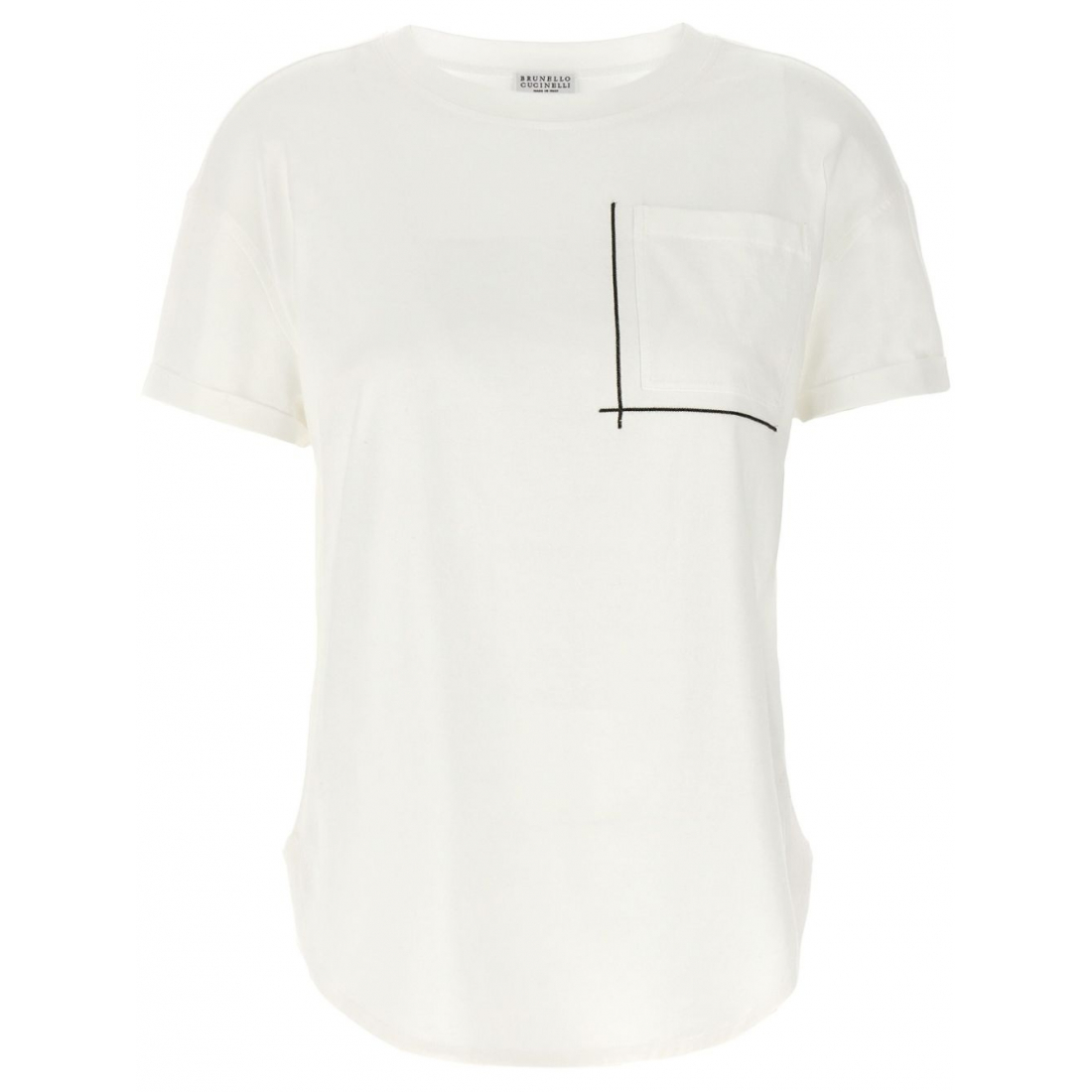 T-shirt 'Monili Chain-Detail' pour Femmes