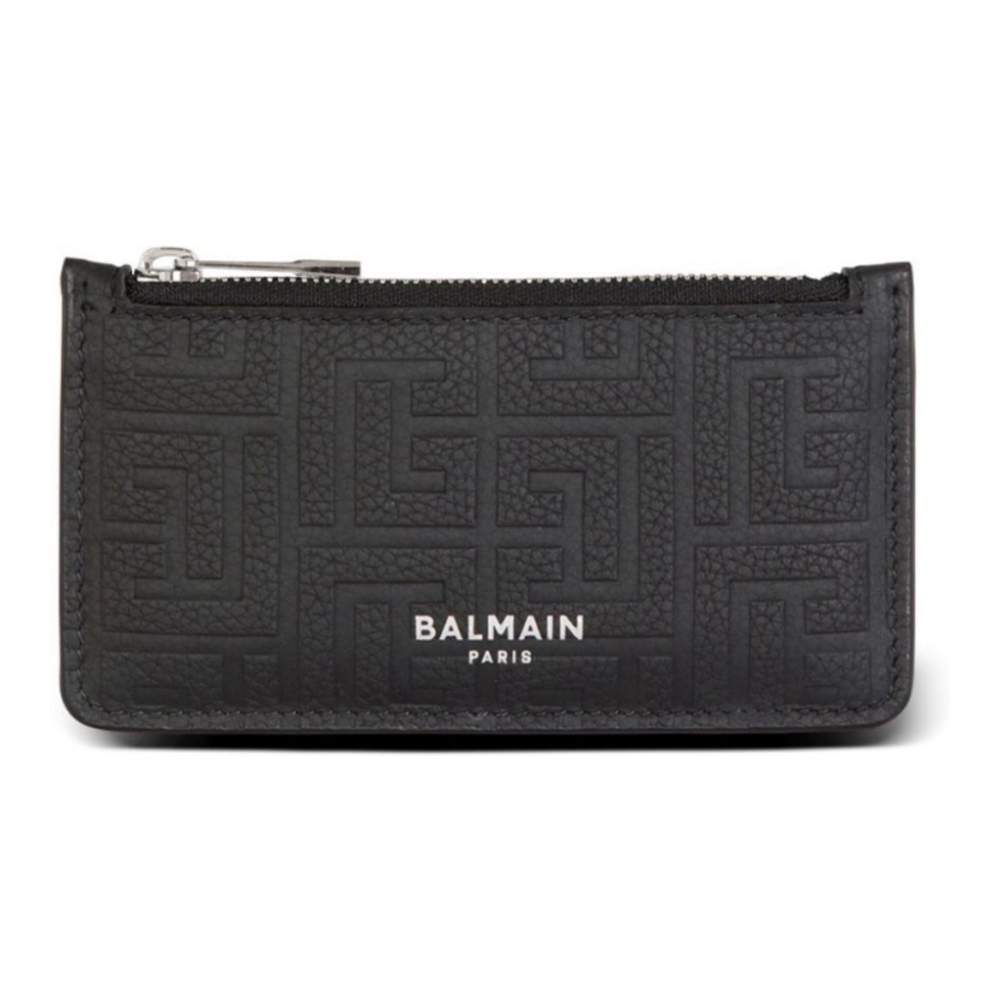 Men's 'Monogram-Embossed' Card Holder