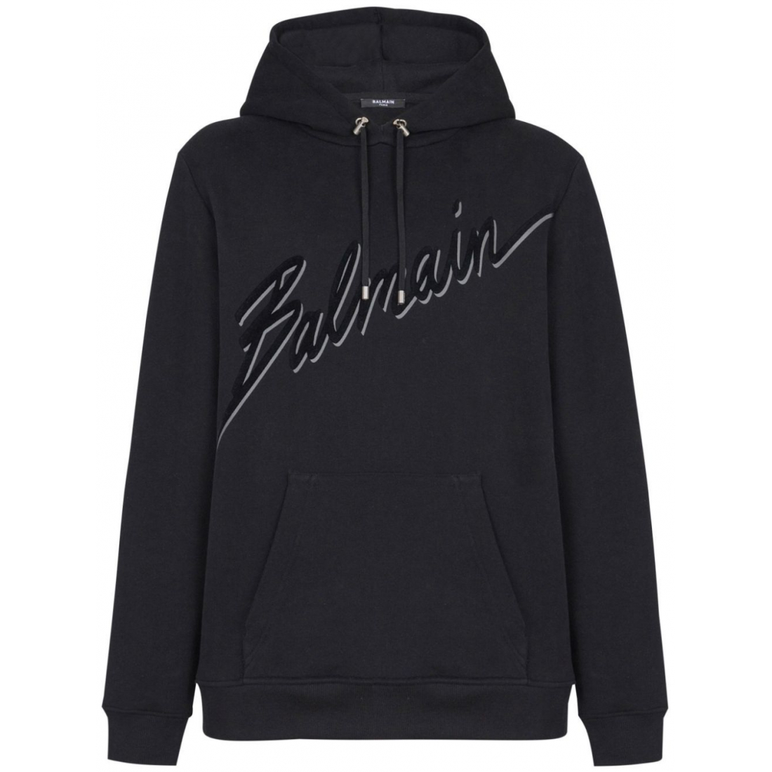 Men's 'Flocked-Logo' Hoodie