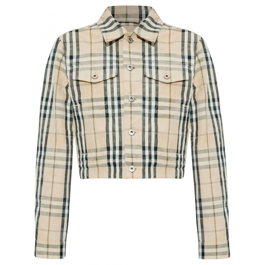 Veste courte 'Check Pattern' pour Femmes