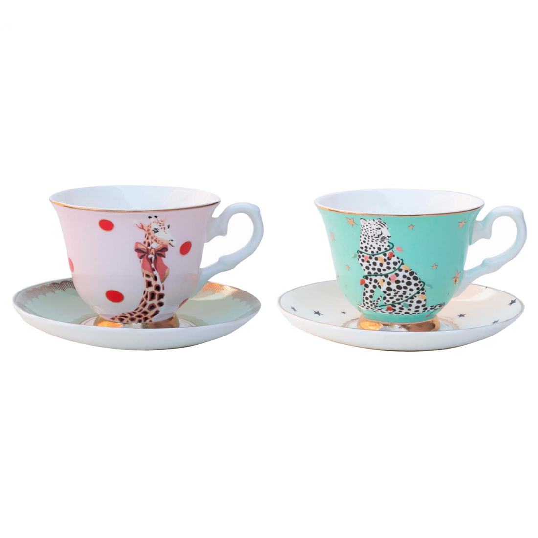 Ensemble De Noël 2 Tasses À Thé 240Ml Gb