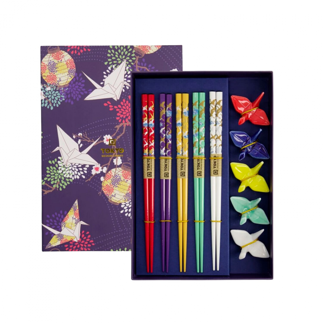 Chopstick Giftset Set/10 Cranes