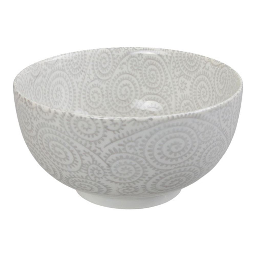 Ensemble De 4 Bols En Porcelaine Grise