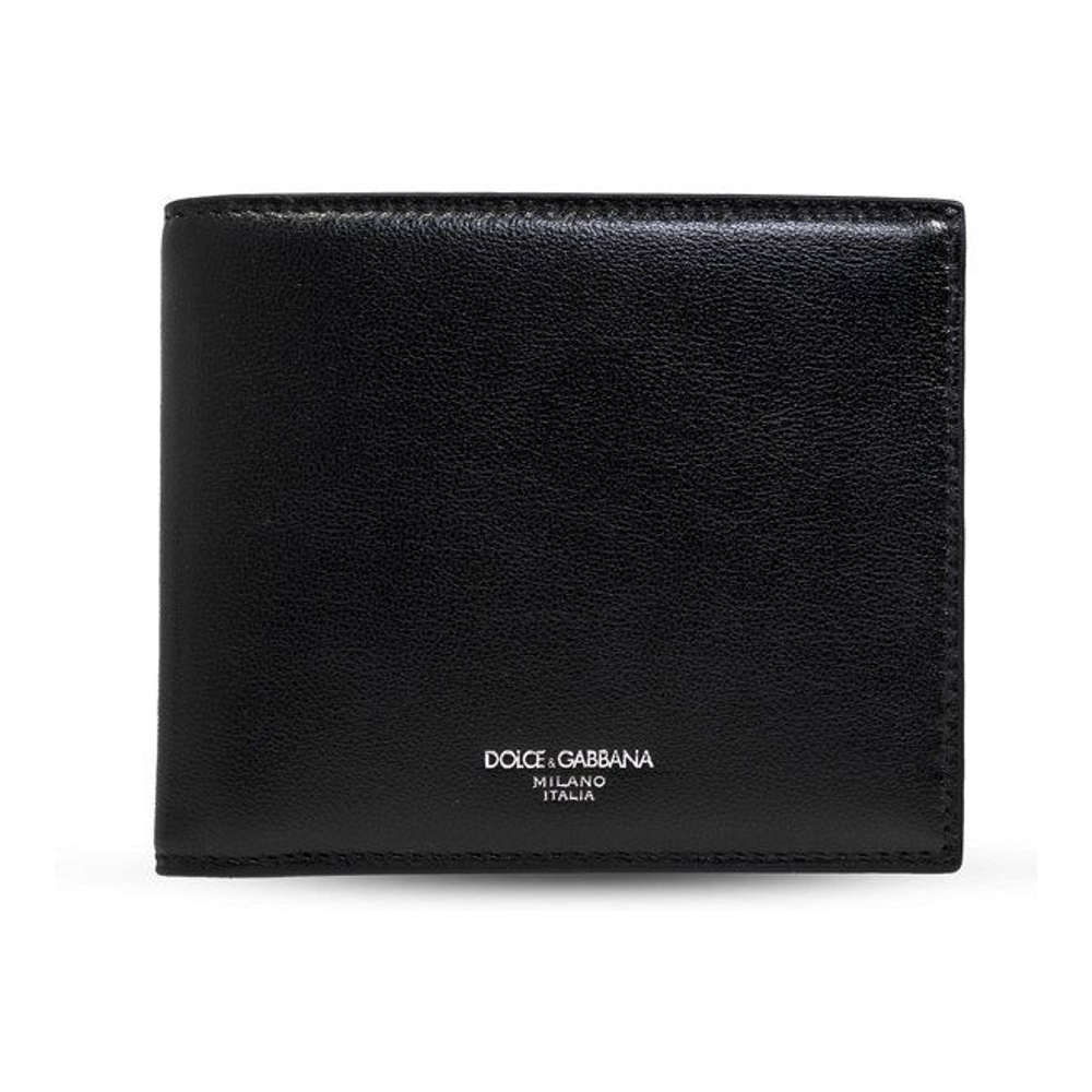 Men's 'Logo Printed Bifold' Wallet